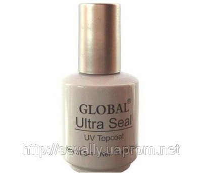 Global Top Coat Финиш гель с липким слоем 15 мл